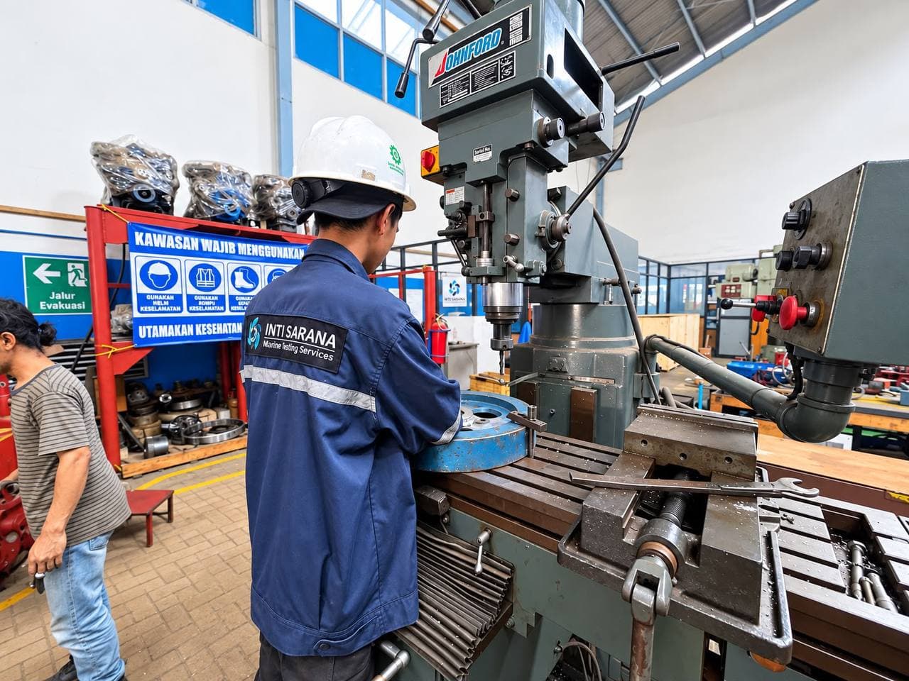 Workshop Radial Drill